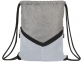 Спортивный рюкзак-мешок, серый/белый, ткань из вереска с полиуретановой подкладкой 210D - 1