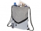Спортивный рюкзак-мешок, серый/белый, ткань из вереска с полиуретановой подкладкой 210D - 2