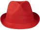 Шляпа «Trilby», красный, полиэстер - 1