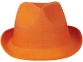 Шляпа «Trilby», оранжевый, полиэстер - 1