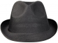 Шляпа «Trilby», черный, полиэстер - 1