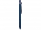 Ручка пластиковая шариковая Prodir QS30 PRT «софт-тач», темно-синий, пластик c покрытием "софт-тач" - 4