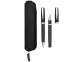 Подарочный набор ручек Carbon, черный, черный - 3