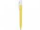 Подарочный набор White top с ручкой и зарядным устройством, желтый/белый, пластик - 4