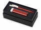 Подарочный набор White top с ручкой и зарядным устройством, красный/белый, пластик - 1