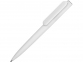 Подарочный набор Qumbo с ручкой и флешкой, белый/серебристый, ручка - пластик, USB-флешка - пластик с покрытием soft-touch\металл - 2