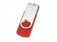 Подарочный набор Qumbo с ручкой и флешкой, красный/серебристый, ручка - пластик, USB-флешка - пластик с покрытием soft-touch\металл - 3