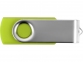 Подарочный набор Flashbank с флешкой и зарядным устройством, зеленый/белый/серебристый, пластик/металл - 4