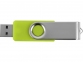 Подарочный набор Flashbank с флешкой и зарядным устройством, зеленый/белый/серебристый, пластик/металл - 5