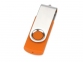 Подарочный набор Flashbank с флешкой и зарядным устройством, оранжевый/белый/серебристый, пластик/металл - 2