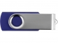 Подарочный набор Flashbank с флешкой и зарядным устройством, синий/белый/серебристый, пластик/металл - 4