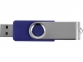 Подарочный набор Flashbank с флешкой и зарядным устройством, синий/белый/серебристый, пластик/металл - 5