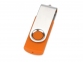 Подарочный набор On-the-go с флешкой, ручкой и зарядным устройством, оранжевый, ручка шариковая - пластик, USB-флешка - пластик с покрытием soft-touch\металл, портативное зарядное устройство - пластик - 2