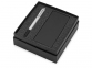 Подарочный набор «Beam of Light» с ручкой и зарядным устройством, черный/серебристый, портативное зарядное устройство - пластик с покрытием soft-touch, ручка - пластик - 1
