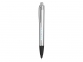 Подарочный набор «Beam of Light» с ручкой и зарядным устройством, черный/серебристый, портативное зарядное устройство - пластик с покрытием soft-touch, ручка - пластик - 2