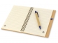Подарочный набор Essentials с флешкой и блокнотом А5 с ручкой, синий/натуральный/серебристый, бумага/пластик/металл - 7