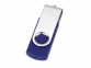 Подарочный набор «Q-edge» с флешкой, ручкой-подставкой и блокнотом А5, черный/синий, блокнот - ПУ, ручка-подставка - металл/пластик, USB-флешка - пластик с покрытием soft-touch/металл - 3