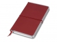 Подарочный набор «Silver Sway» с ручкой и блокнотом А5, красный, серебристый, блокнот- искусственная кожа/металл, ручка- металл c покрытием soft-touch - 3