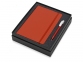 Подарочный набор Uma Vision с ручкой и блокнотом А5, красный/белый, пластик/картон с покрытием из полиуретана, имитирующего кожу - 1