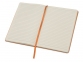 Подарочный набор Uma Vision с ручкой и блокнотом А5, оранжевый/белый, пластик/картон с покрытием из полиуретана, имитирующего кожу - 3