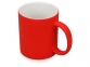 Подарочный набор Tea Cup Superior, коричневый, красный, кружка- керамика, скамейка- березовая фанера толщиной 3 мм, ситечко- металл - 5