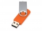 Подарочный набор «Uma Memory» с ручкой и флешкой, оранжевый, серебристый, белый, USB-флешка- пластик с покрытием soft-touch\металл, ручка- пластик - 3