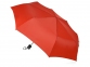 Зонт складной «Columbus», красный, купол- полиэстер, каркас-сталь, спицы- сталь, ручка- пластик - 1