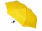 Зонт складной «Columbus», желтый, купол- полиэстер, каркас-сталь, спицы- сталь, ручка- пластик - 1
