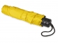 Зонт складной «Columbus», желтый, купол- полиэстер, каркас-сталь, спицы- сталь, ручка- пластик - 2