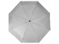 Зонт складной «Columbus», серый, купол- полиэстер, каркас-сталь, спицы- сталь, ручка- пластик - 4