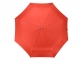 Зонт складной «Tempe», красный, купол- полиэстер, каркас-металл, спицы- фибергласс, ручка-пластик - 5