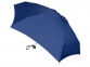 Зонт складной «Frisco» в футляре, синий, купол- эпонж, каркас- металл, спицы- фибергласс, ручка-пластик с покрытием соф- тач - 1