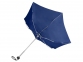 Зонт складной «Frisco» в футляре, синий, купол- эпонж, каркас- металл, спицы- фибергласс, ручка-пластик с покрытием соф- тач - 2