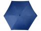 Зонт складной «Frisco» в футляре, синий, купол- эпонж, каркас- металл, спицы- фибергласс, ручка-пластик с покрытием соф- тач - 3