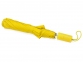 Зонт складной «Tulsa», желтый, купол- полиэстер, каркас-сталь, спицы- сталь, ручка-пластик - 2