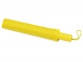 Зонт складной «Tulsa», желтый, купол- полиэстер, каркас-сталь, спицы- сталь, ручка-пластик - 3