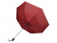 Зонт складной «Irvine», бордовый, купол- эпонж, каркас-сталь, спицы- фибергласс, ручка-пластик с покрытием соф-тач - 2