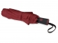 Зонт складной «Irvine», бордовый, купол- эпонж, каркас-сталь, спицы- фибергласс, ручка-пластик с покрытием соф-тач - 3