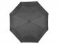 Зонт складной «Ontario», черный, купол- эпонж, каркас-сталь, стеклопластик, ручка-искусственная кожа - 4