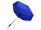 Зонт складной «Ontario», темно-синий, купол- эпонж, каркас-сталь, спицы- фибергласс, ручка-искусственная кожа - 6
