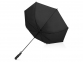 Зонт-трость «Concord», черный, купол- полиэстер, каркас-металл, спицы- фибергласс, ручка-пластик - 2