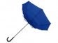 Зонт-трость «Wind», темно-синий, купол- эпонж, каркас- металл, спицы- фиберглас, ручка-пластик - 3