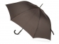 Зонт-трость «Wind», коричневый, купол- эпонж, каркас- металл, спицы- фиберглас, ручка-пластик - 1