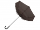 Зонт-трость «Wind», коричневый, купол- эпонж, каркас- металл, спицы- фиберглас, ручка-пластик - 3
