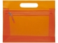 Прозрачная косметичка «Paulo», оранжевый прозрачный , ПВХ - 1