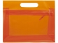 Прозрачная косметичка «Paulo», оранжевый прозрачный , ПВХ - 2