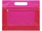 Прозрачная косметичка «Paulo», розовый прозрачный, ПВХ - 1