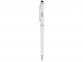 Ручка пластиковая шариковая «Valeria», белый/серебристый - 1