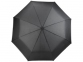 Зонт складной со светодиодами, черный, эпонж полиэстер - 1