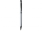 Ручка-стилус шариковая, белый/серебристый, металл - 1
